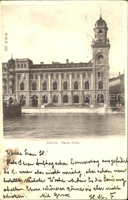 11670351 Zuerich Neue Post Zuerich