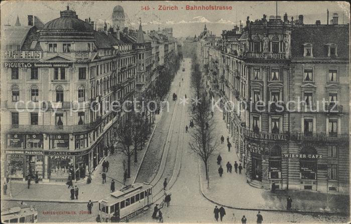 11670358 Zuerich Bahnhofstrasse Zuerich