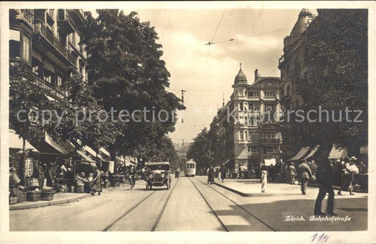 11670699 Zuerich Bahnhofstrasse Zuerich