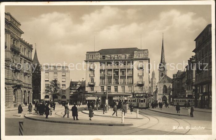 11670727 Zuerich Paradeplatz Zuerich