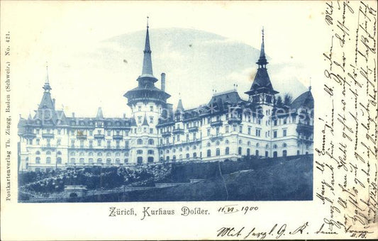 11670754 Zuerich Kurhaus Dolder Zuerich