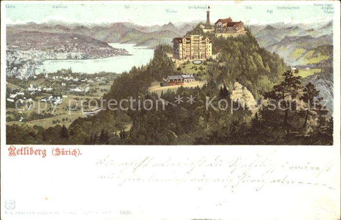 11670770 Uetliberg Zuerich Freiluftschule Hotel Uto Kulm Zuerichsee Panorama Uet