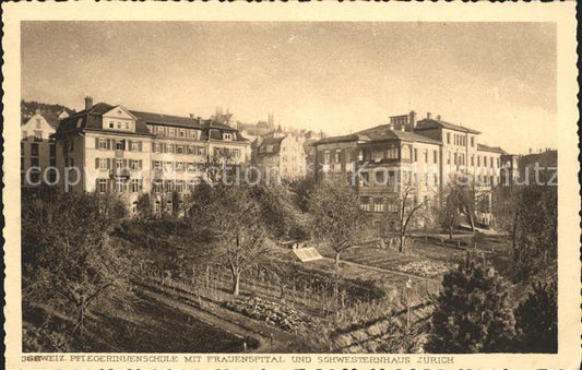 11670852 Zuerich Pflegerinnenschule mit Frauenspital und Schwesternhaus Zuerich