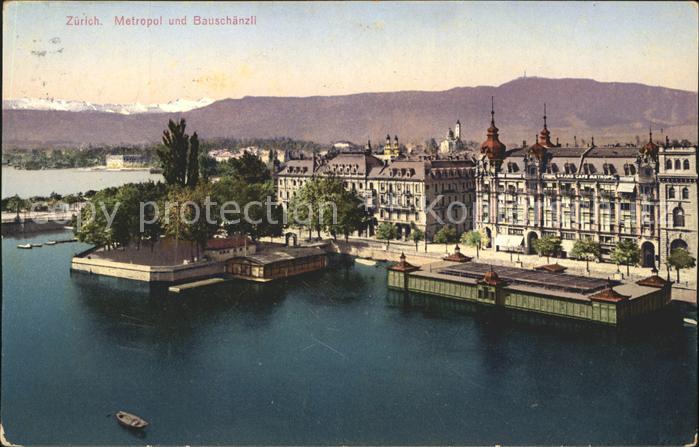 11671802 Zuerich Metropol und Bauschaenzli Zuerich