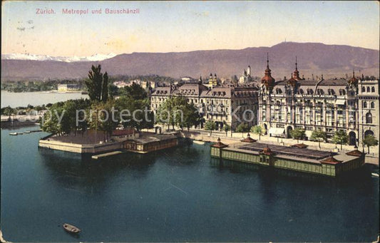 11671802 Zuerich Metropol et Bauschaenzli Zuerich