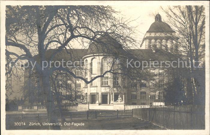 11671825 Zuerich Universitaet Ost-Fassade Zuerich