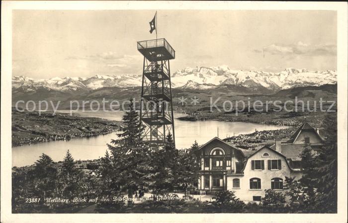 11671861 Uetliberg Zuerich Zuerichsee Glarneralpen Uetliberg Zuerich