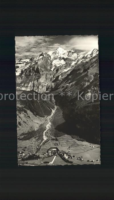 11671940 Kandersteg BE avec Bluemlisalp photo aérienne Kandersteg