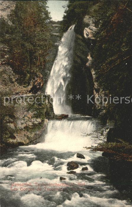 11672452 Bienne Cascade Taubenlochschlucht Bienne/Bienne