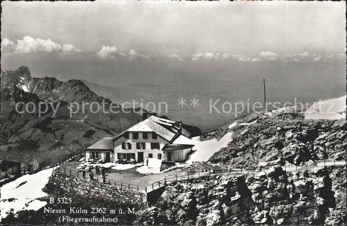 11672472 Niesen Kulm Hôtel Niesen Kulm Photo aérienne de Niesen