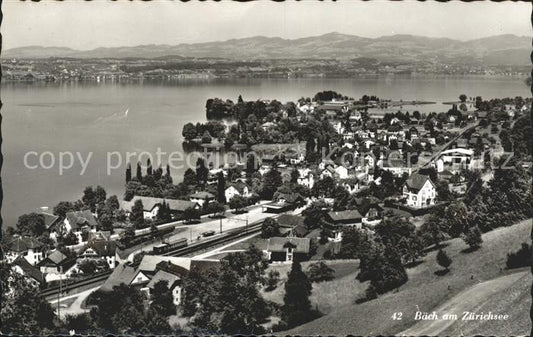 11672556 Baechau Schwyz Panorama am Zuerichsee Schwyz