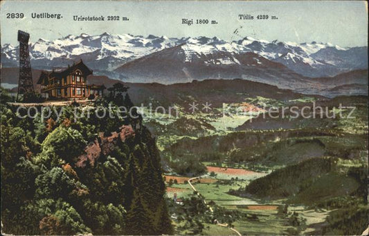 11672726 Uetliberg Zuerich Hôtel Uto Kulm avec Urirotstock Rigi Titlis Uetliberg