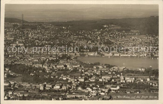 11672735 Zurich Vue depuis Uto Kulm Zuerich