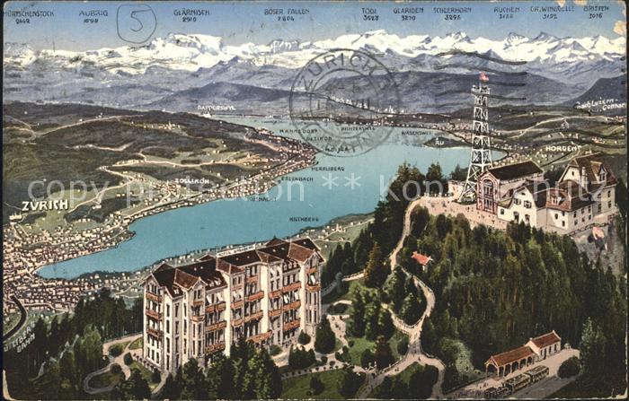 11672739 Uetliberg Zuerich Hotel Uetliberg Restaurant Uto Kulm Zuerichsee Alpenp