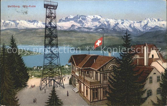 11672766 Uetliberg Zuerich Restaurant Uto Kulm Zuerichsee Alpenpanorama Uetliber