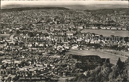 11672872 Zuerich vom Uetliberg gesehen Zuerich