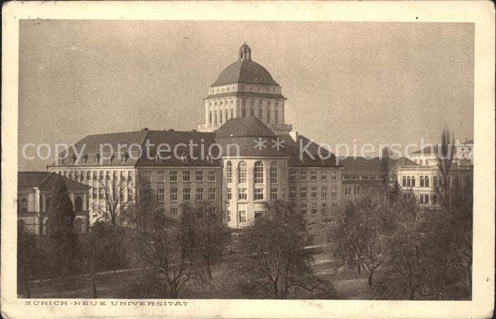 11672918 Zuerich Neue Universitaet Zuerich