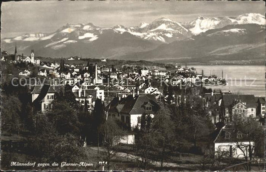 11672958 Maennedorf avec Alpes Glaris Maennedorf