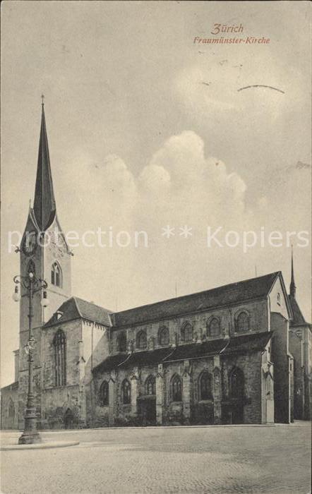 11673207 Zuerich Fraumuensterkirche Zuerich