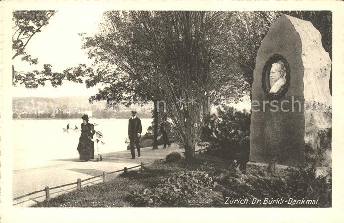 11673332 Zuerich Dr. Buerkli-Denkmal Zuerich