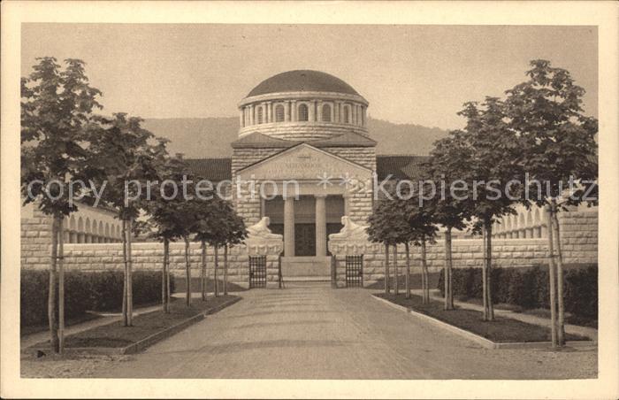 11673337 Zuerich Krematorium Architekt Albrecht Froelich 1915 Zuerich