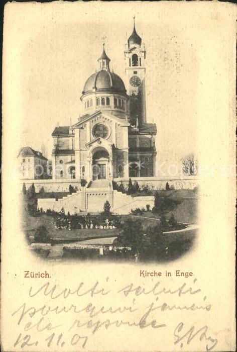 11673447 Zuerich Kirche in Enge Zuerich