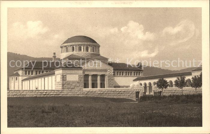 11673676 Zuerich Krematorium Albert Froehlich Architekt Zuerich