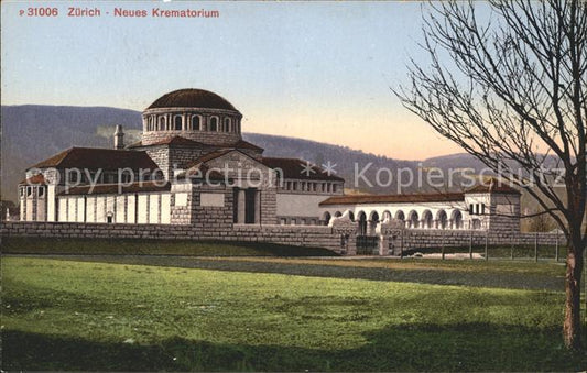 11673851 Zuerich Neues Krematorium Zuerich