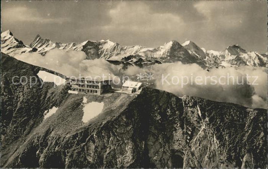 11677701 Brienzer Rothorn BE avec l'hôtel Rothorn Kulm photo aérienne de Brienzer Rot