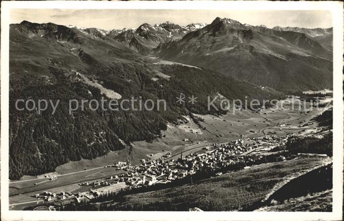 11677912 Davos GR Vue depuis Hoehenweg Davos Platz