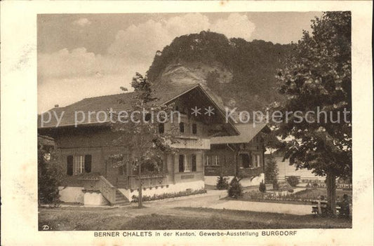 11678072 Burgdorf Bern Chalets bernois dans l'exposition cantonale Burgdorf Ber