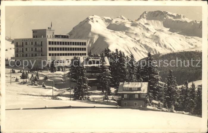 11682623 Arosa GR Berghotel Pruetschli Arosa