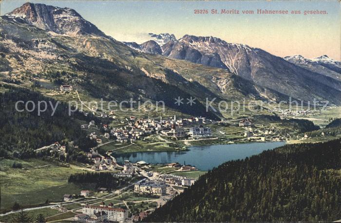 11682641 St Moritz GR vu du Hahnesee St. Moritz