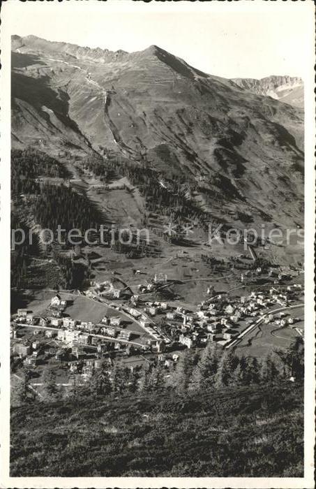 11682826 Davos GR avec Parsennbahn Weissfluhjoch Davos Platz