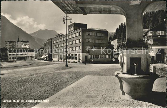 11683061 Arosa GR Bahnhofsquartier Arosa GR