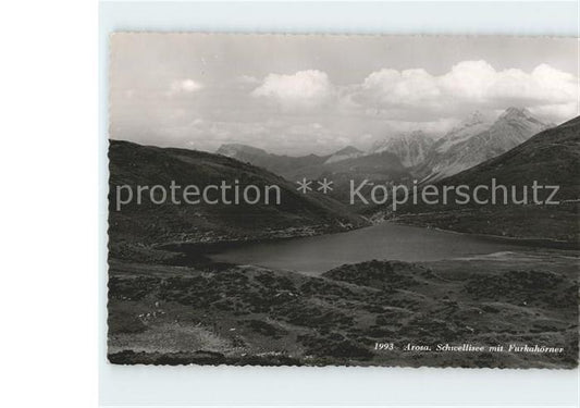 11679996 Arosa GR Schwellisee mit Furkahoerner Arosa GR