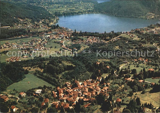 11686897 Lago di Lugano TI Cadegliano Fliegeraufnahme