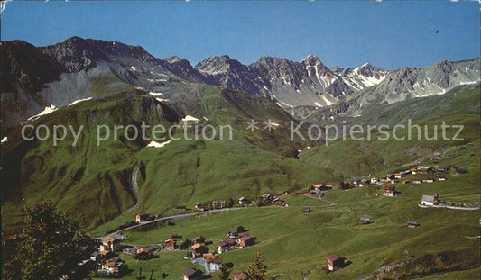 11686923 Arosa GR Innerarose Bergkirchli Erzhorn Rothorn Arosa