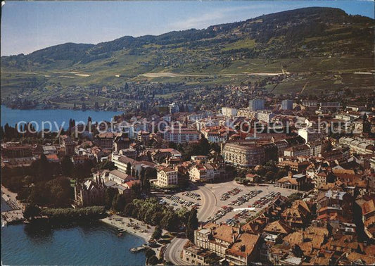 11687309 Vevey VD La Place du Marché et la Ville Vevey