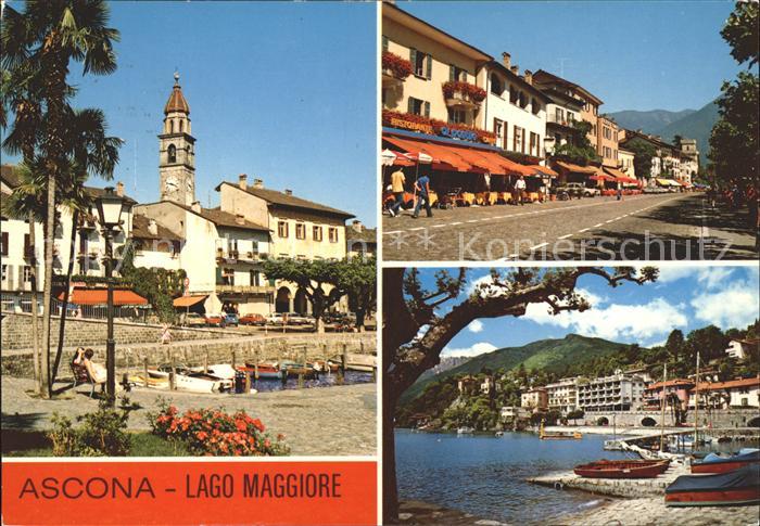 11687328 Ascona TI Lago Maggiore Ortsmotive Ascona