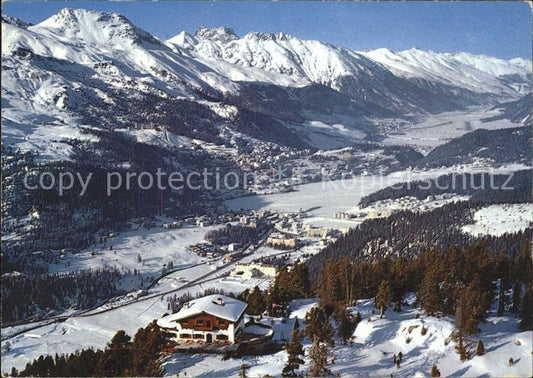 11692122 St Moritz GR Restaurant de montagne Hahnensee avec Haute-Engadine St. Moritz