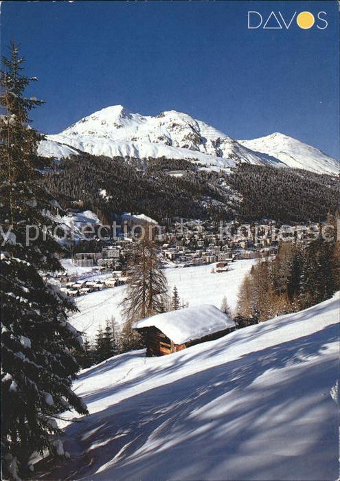 11694549 Davos GR avec Schatzalp Strelaalp Schiahorn et Dorfberg Davos Platz