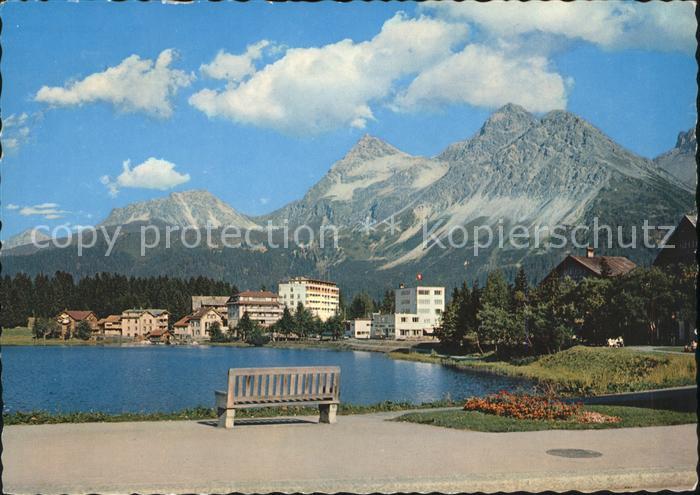 11694667 Arosa GR Oberseepartie mit Furkahoerner Arosa