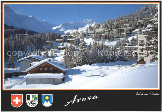 11695251 Arosa GR Vue sur la ville d'Arosa