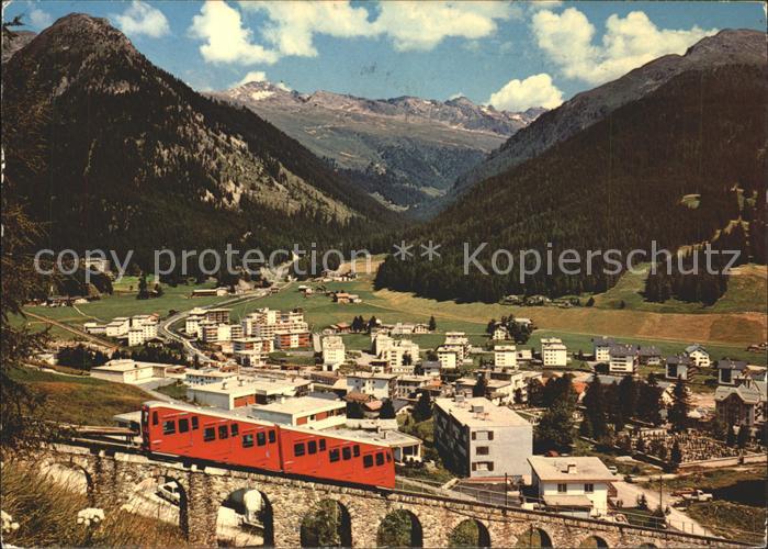 11696081 Davos GR Parsennbahn Seehorn Pischahorn Davos Platz