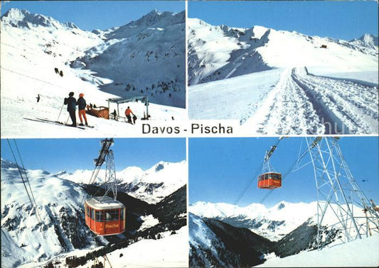 11696108 Téléphérique Davos GR Pischa Domaine skiable de Davos Platz