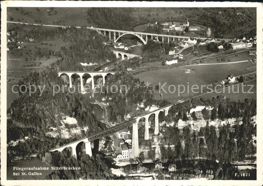 11696165 St Gallen SG Aviation photo Sitterbruecken Saint-Gall