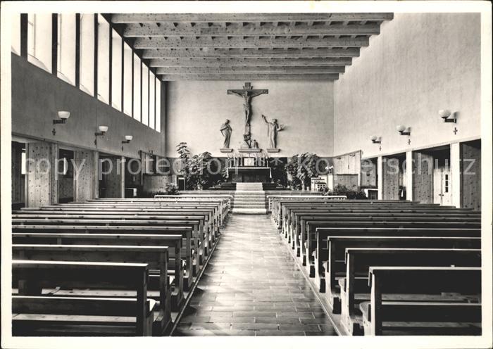 11696215 Arosa GR Église catholique à l'intérieur d'Arosa