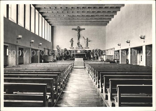 11696215 Arosa GR Église catholique à l'intérieur d'Arosa