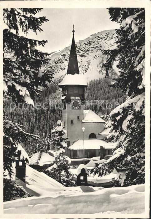 11696366 Arosa GR Église du village d'Arosa